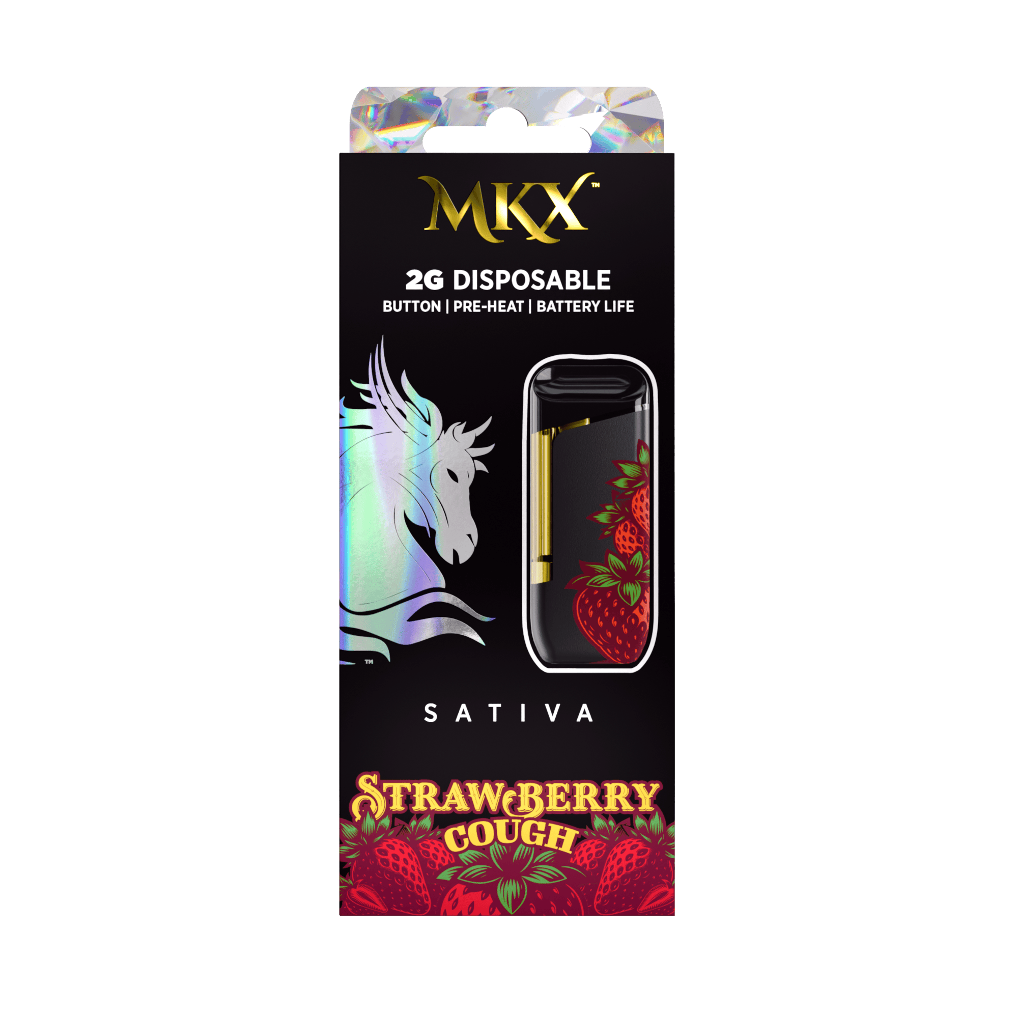 MKX Oil Co - MKX | Strawberry Cough | 2g | Disposable - 1