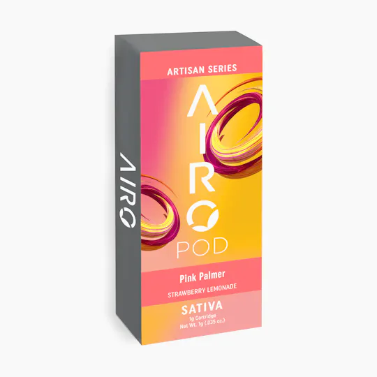 Airo Brands - Pink Palmer | AiroPod - Artisan Series | 1g Pod - 1