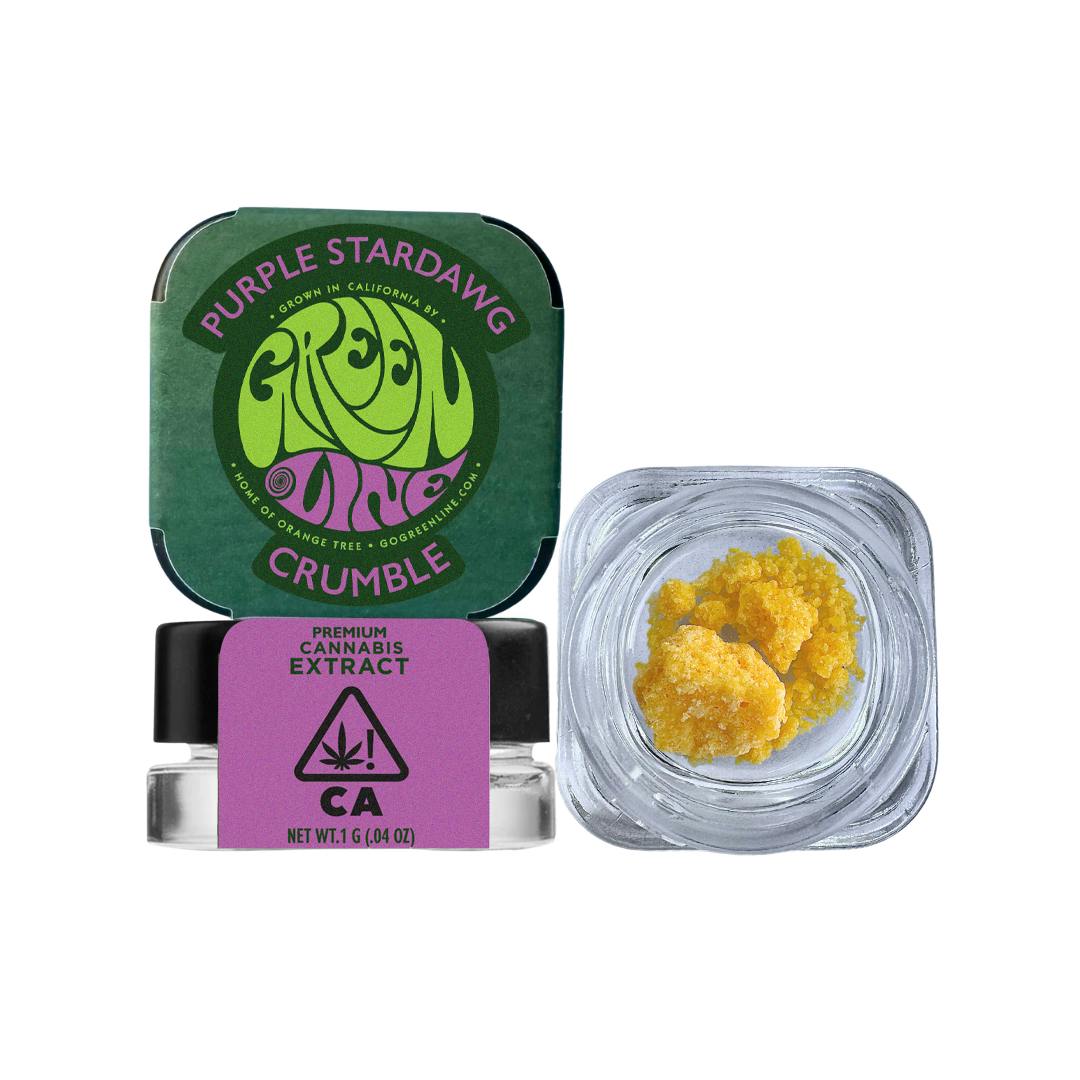Greenline - Greenline | Purple Stardawg | Crumble | Concentrate | 1g - 1