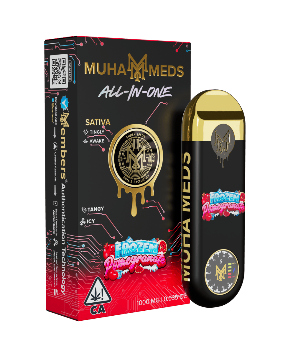 Muha Meds - Muha Meds | Frozen Pomegranate | Disposable | 1g - 1