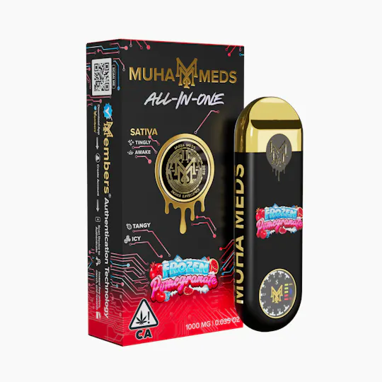Muha Meds - Muha Meds | Frozen Pomegranate | Disposable | 1g - 1