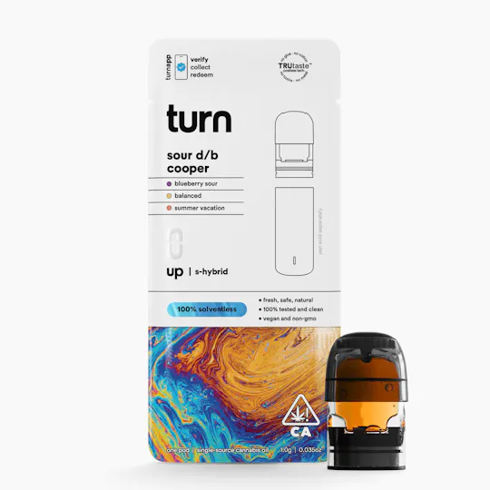 turn - Sour D/B Cooper | 100% Solventless | Sativa-Hybrid - 1