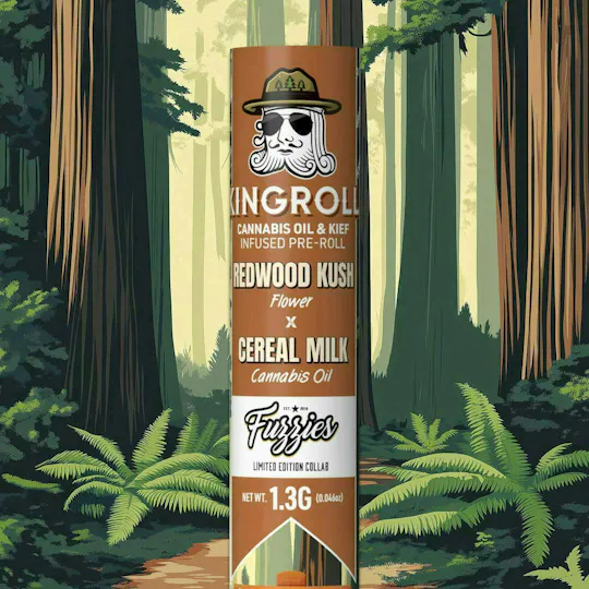 Kingroll - Redwood Kush x Cereal Milk | Infused Joint | 1.3g - 1