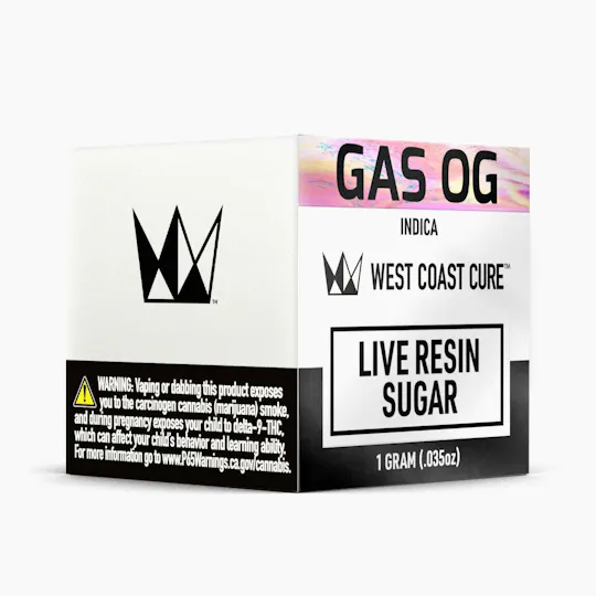 West Coast Cure - Gas OG Live Resin Sugar - 1