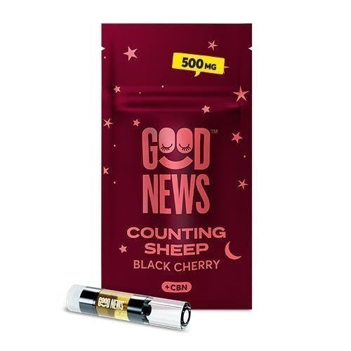 Good News - Counting Sheep | 1:4 CBN:THC Cartridge | 0.5g - 1