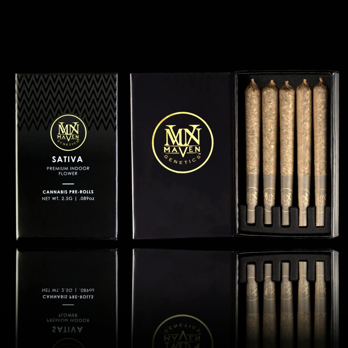 Maven Genetics - Yuzu Mac Pre-Roll 5-Pack [2.5g] - 1
