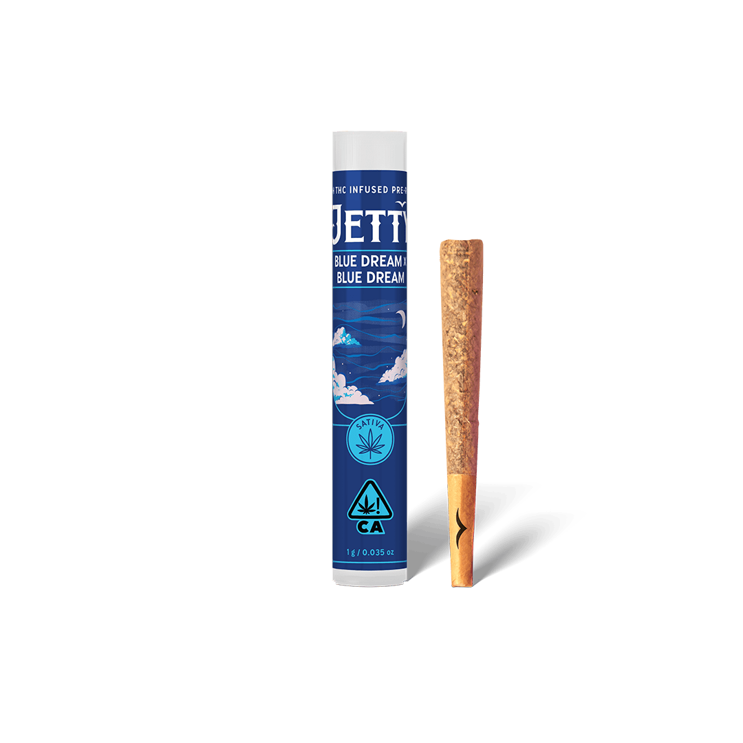 Jetty Extracts - Blue Dream x Blue Dream | Infused Joint | 1g - 1
