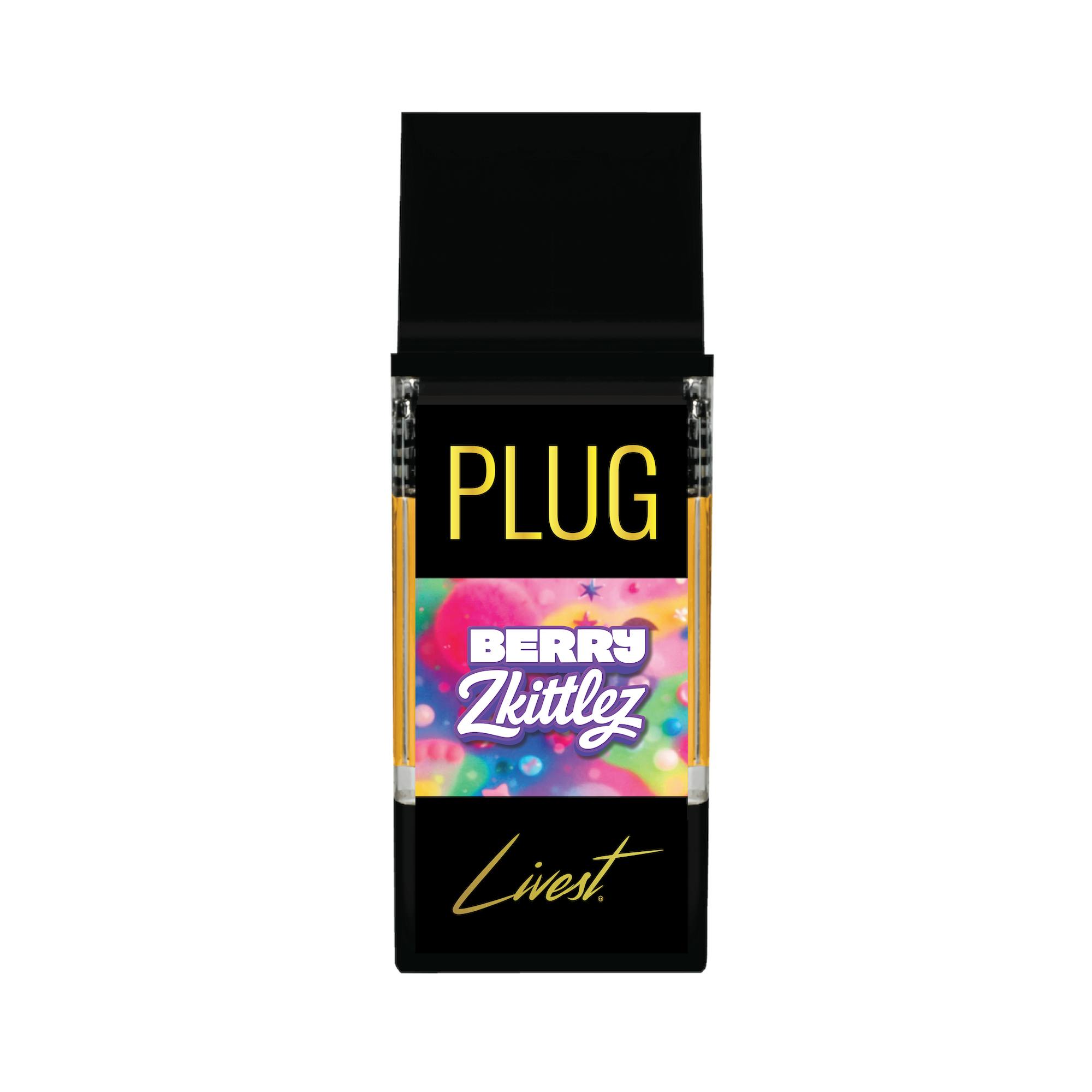 PLUGPLAY™ - VAPE - 1g PLUG™ LIVEST: Berry Zkittlez - 1