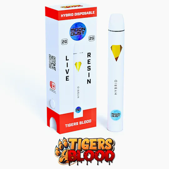 MOON DUST - Moon Dust | Tigers Blood | Live Resin Disposable | 2g - 1