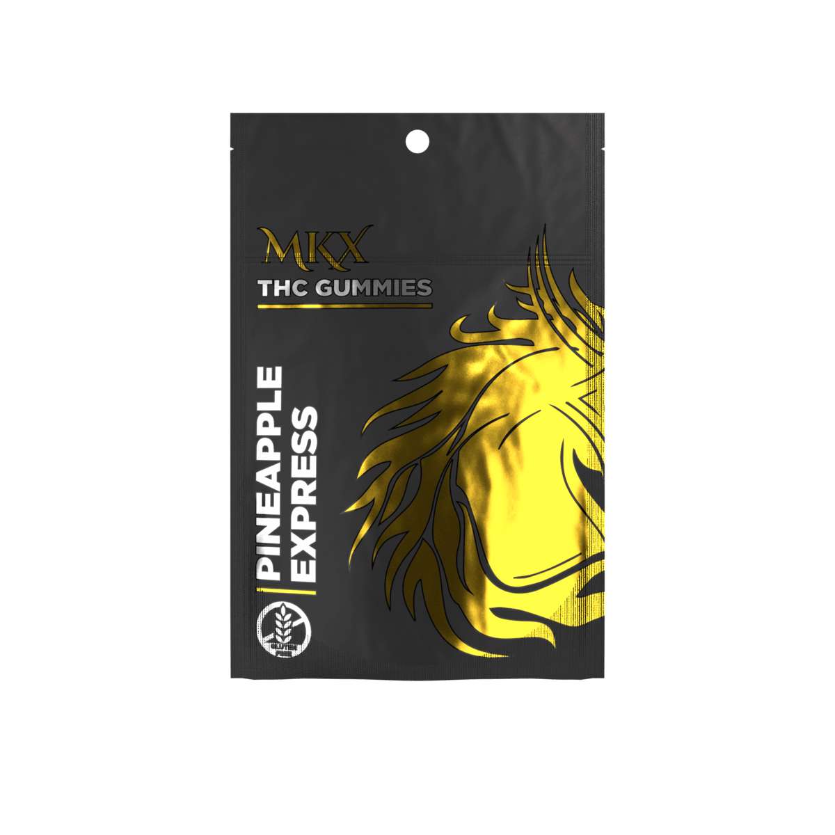 MKX Oil Co - Pineapple Express Gummies | 100mg | 5ct | 20mg/ea - 1
