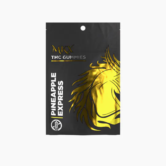 MKX Oil Co - Pineapple Express Gummies | 100mg | 5ct | 20mg/ea - 1