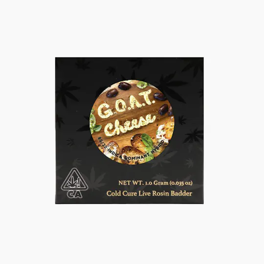Team Elite Genetics - G.O.A.T. Cheese | Rosin | Cold Cure Badder | 1g - 1