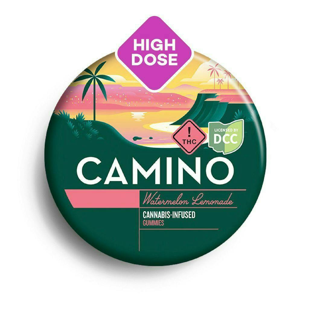 Camino - Bliss | Watermelon Lemonade Gummies | 1000mg | 10ct | 100mg/ea - 1