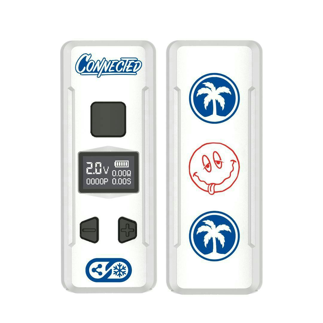 Connected Cannabis Co. - Connected Kodo Pro Battery - White Blue - 1