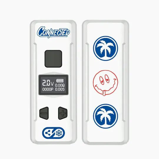 Connected Cannabis Co. - Connected Kodo Pro Battery - White Blue - 1