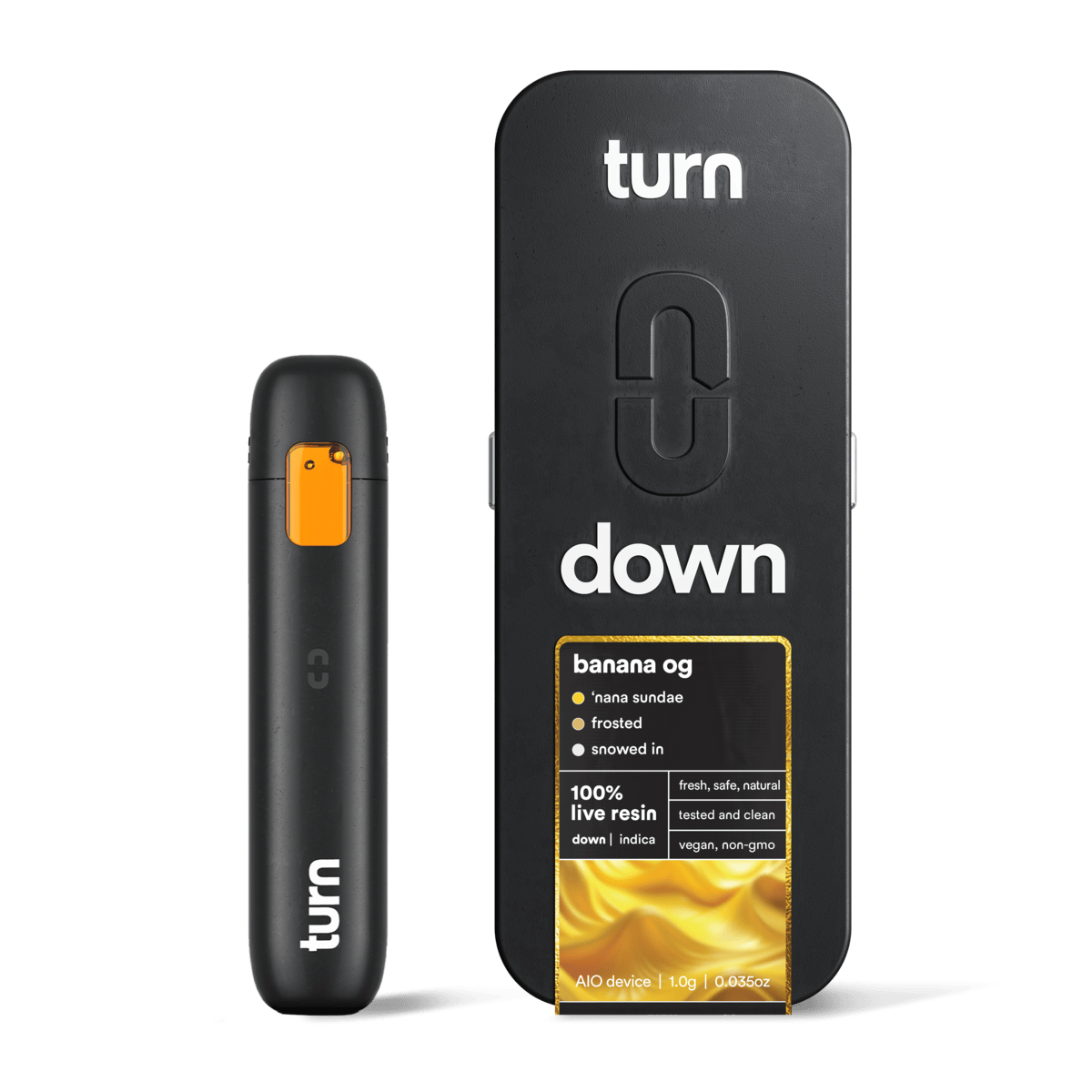 turn - Banana OG | 100% Live Resin | AIO | Indica - 1