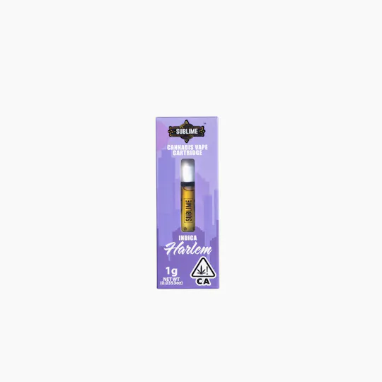 Sublime - Sublime Gold Cartridge - 1g Harlem (GDP) - 1