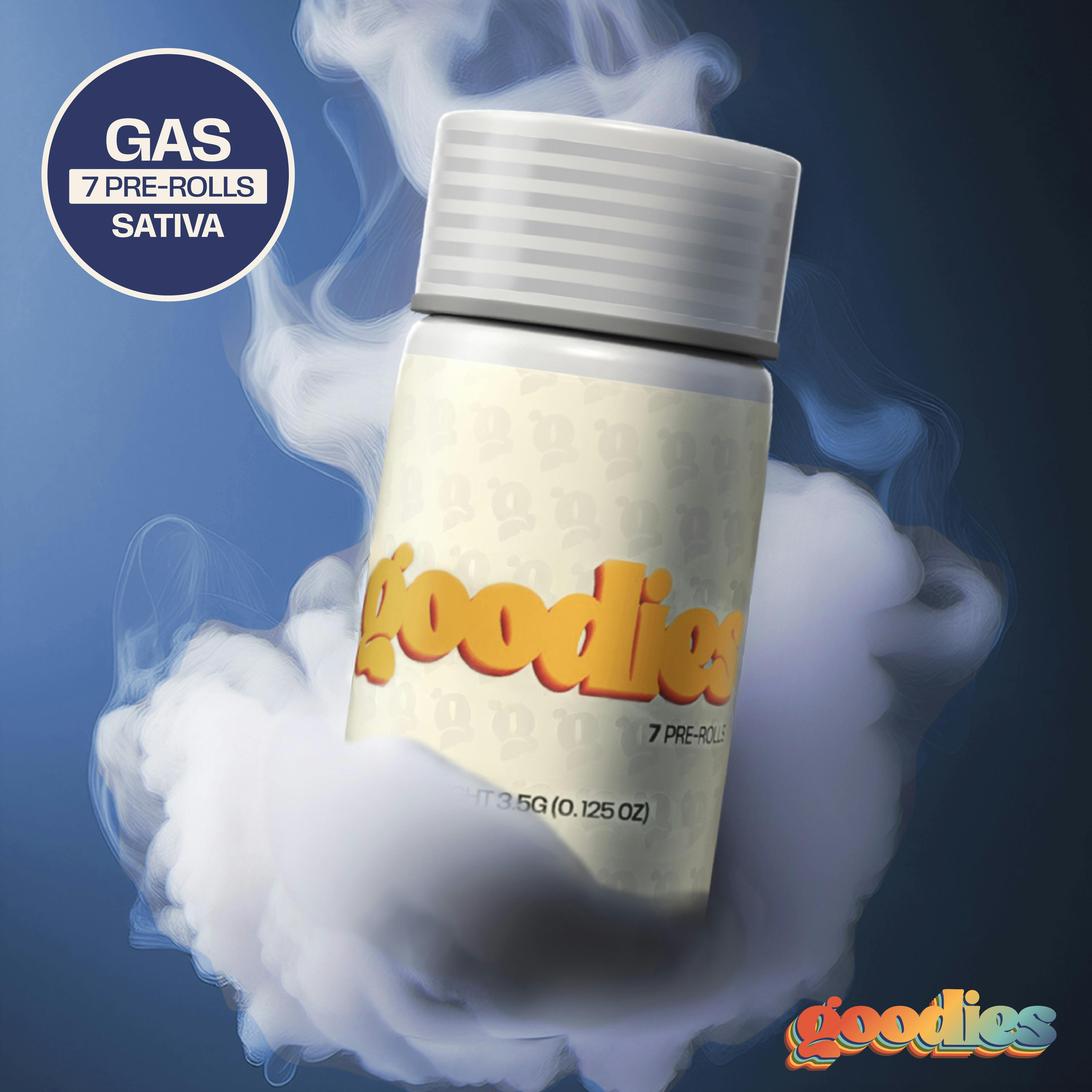 Goodies - Gas (Sativa) | Minis | 0.5g each | 7pk - 1