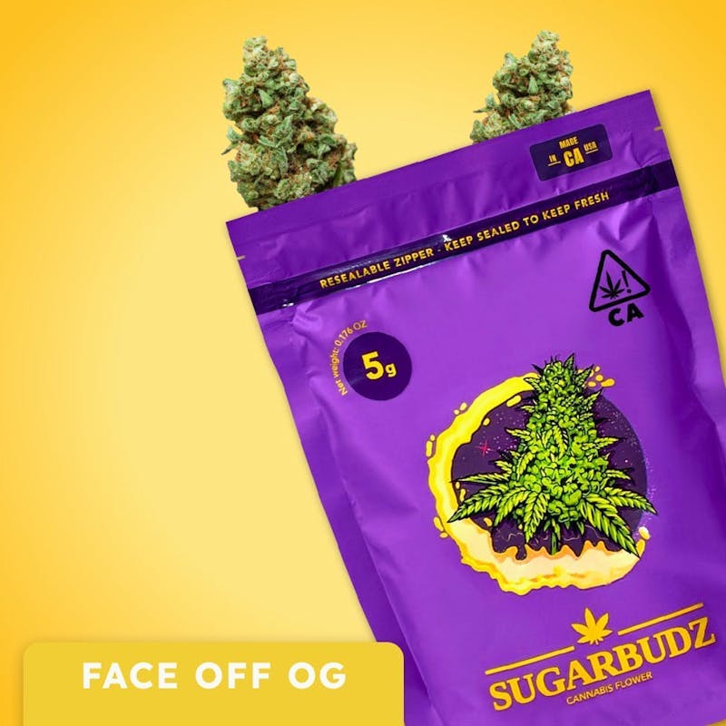 SugarBudz - SugarBudz - Face Off OG Flower 5g - 1