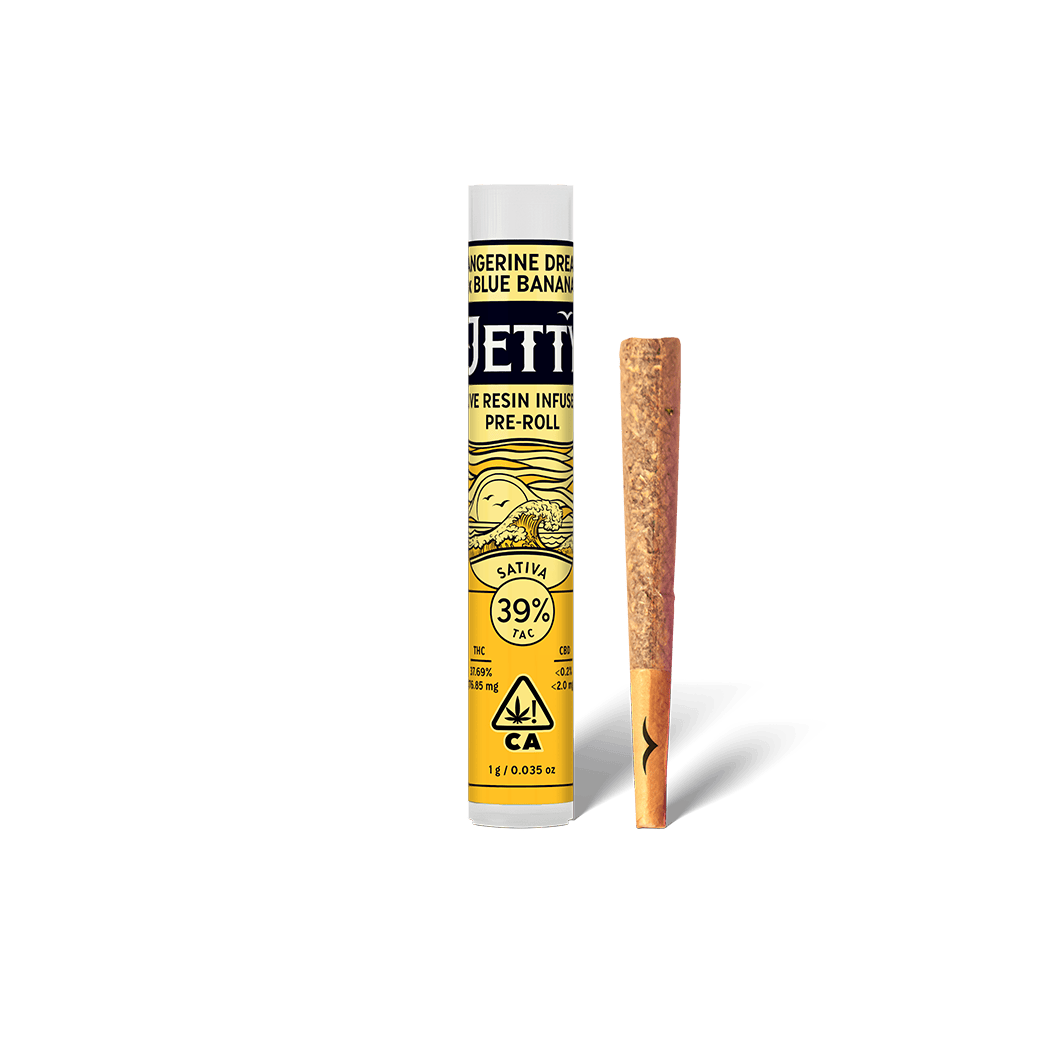 Jetty Extracts - Blue Dream x Garlic Grove | Live Resin Infused Joint | 1g - 1