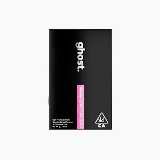 ghost. - 1g Strawberry Shortcake All-In-One Vape - 1
