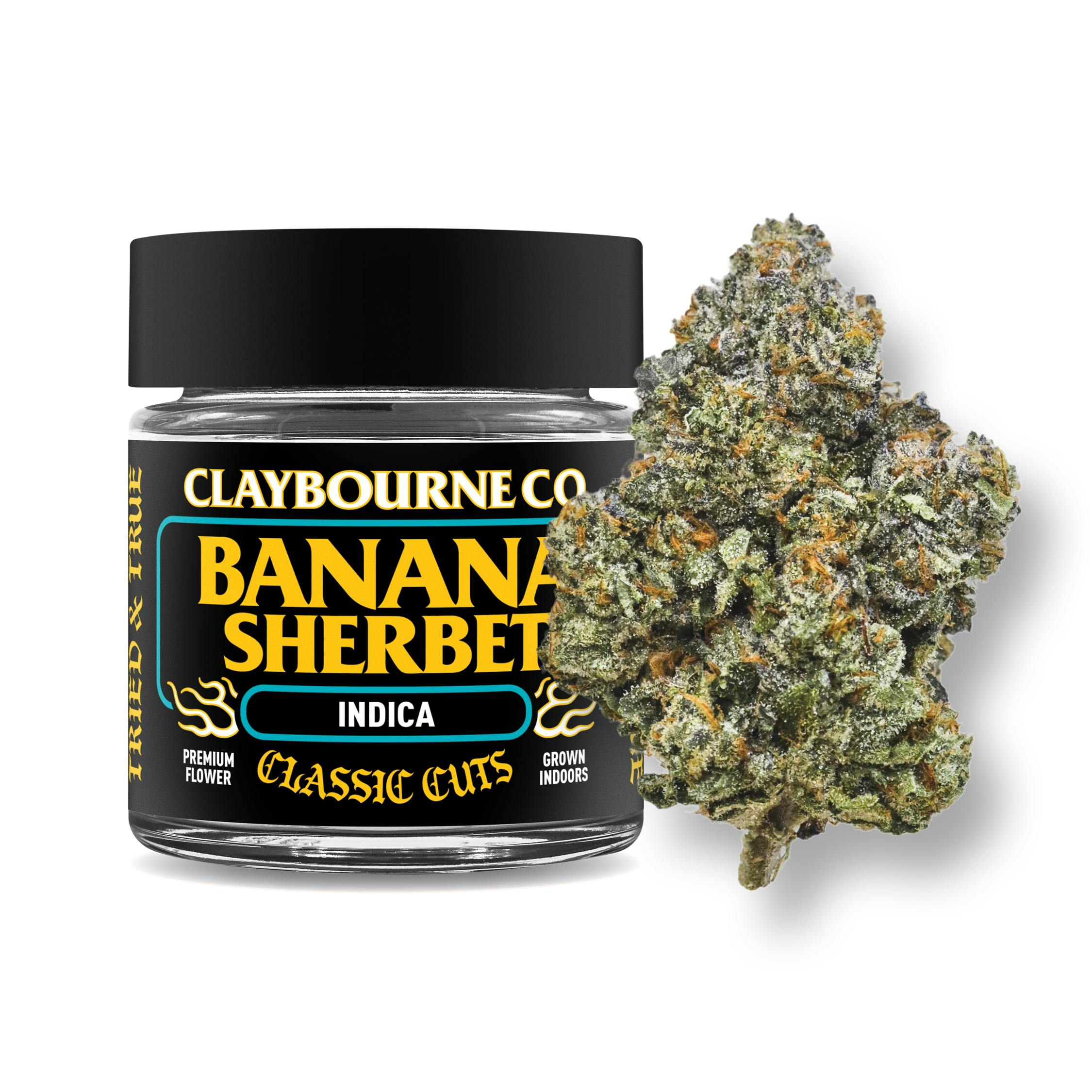 Claybourne Co. - Banana Sherbet (3.5g) - Classic Cuts - 1