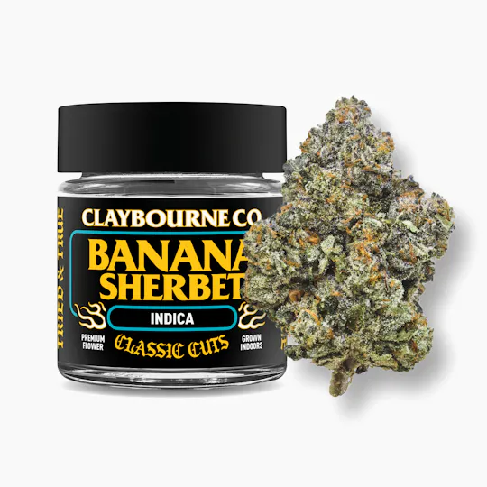 Claybourne Co. - Banana Sherbet (3.5g) - Classic Cuts - 1