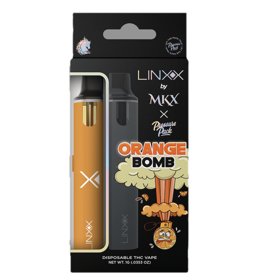 MKX Oil Co - MKX x Pressure Pack | Orange Bomb | LINXX Disposable | 1g - 1