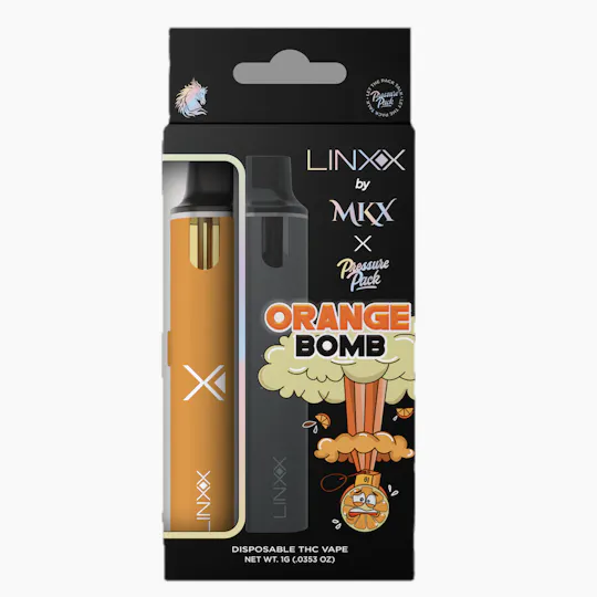 MKX Oil Co - MKX x Pressure Pack | Orange Bomb | LINXX Disposable | 1g - 1