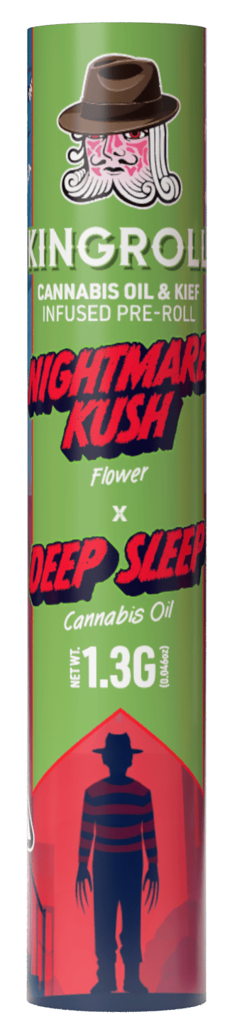 Kingroll - Nightmare Kush x Deep Sleep | Infused Joint | 1.3g - 1