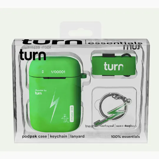 turn - Thunder Neon Green 100% Essentials Kit | Storage - 1