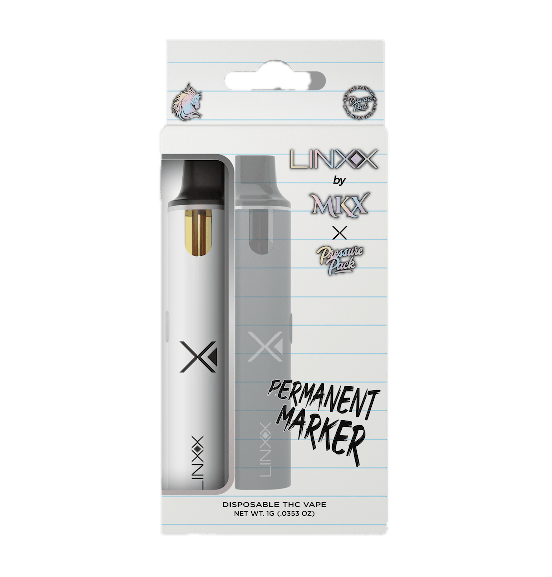 MKX Oil Co - MKX x Pressure Pack | Permanent Marker | LINXX Disposable | 1g - 1