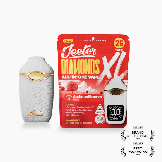 Jeeter - Jeeter | Apples and Bananas| Diamonds XL 2G All-In-One Vape - 1