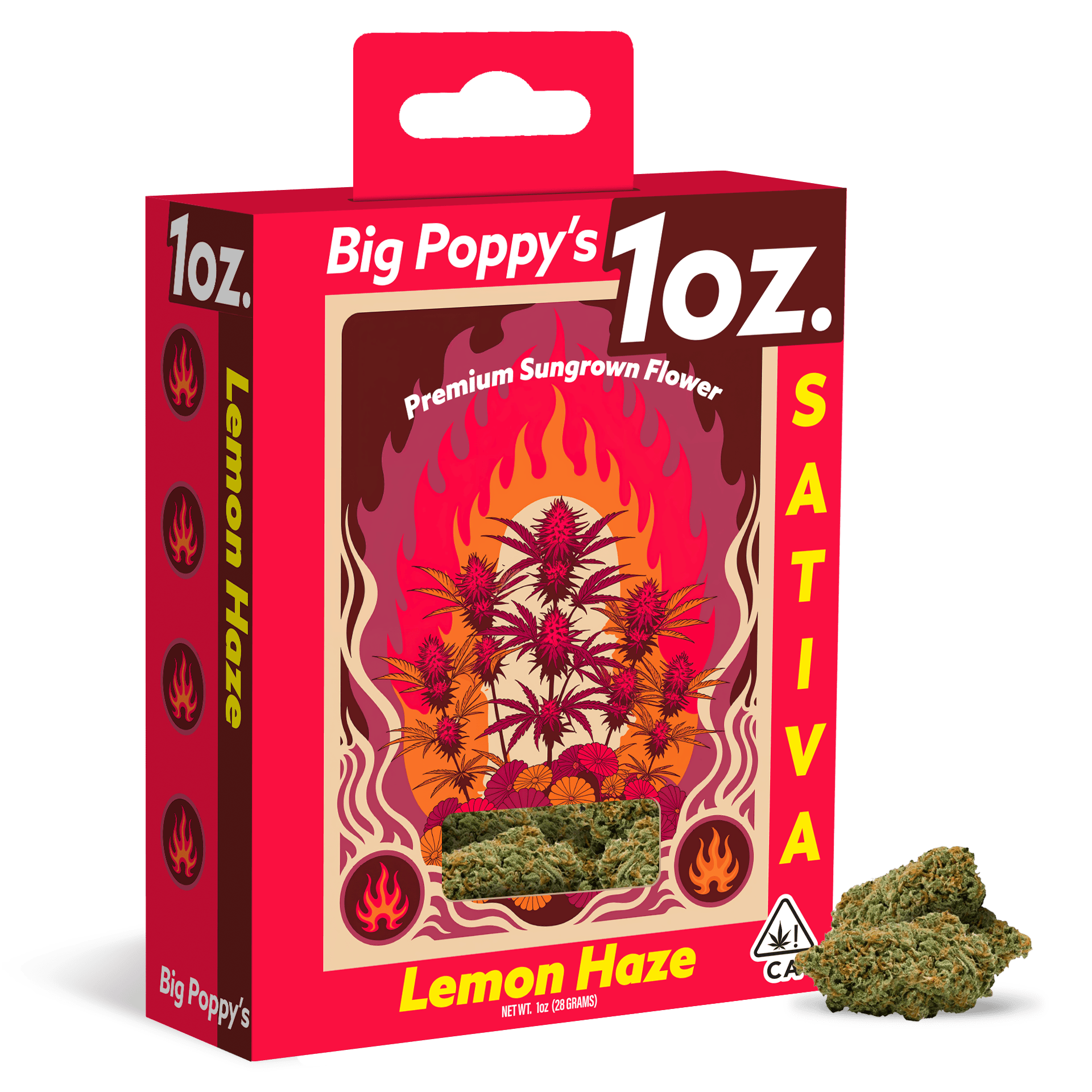 Poppy’s - Poppy's | Big Poppy's | Lemon Haze | Big Buds | 28g - 1