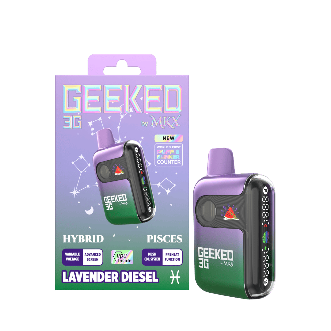 MKX Oil Co - Lavender Diesel | Geeked Disposable | 3g - 1