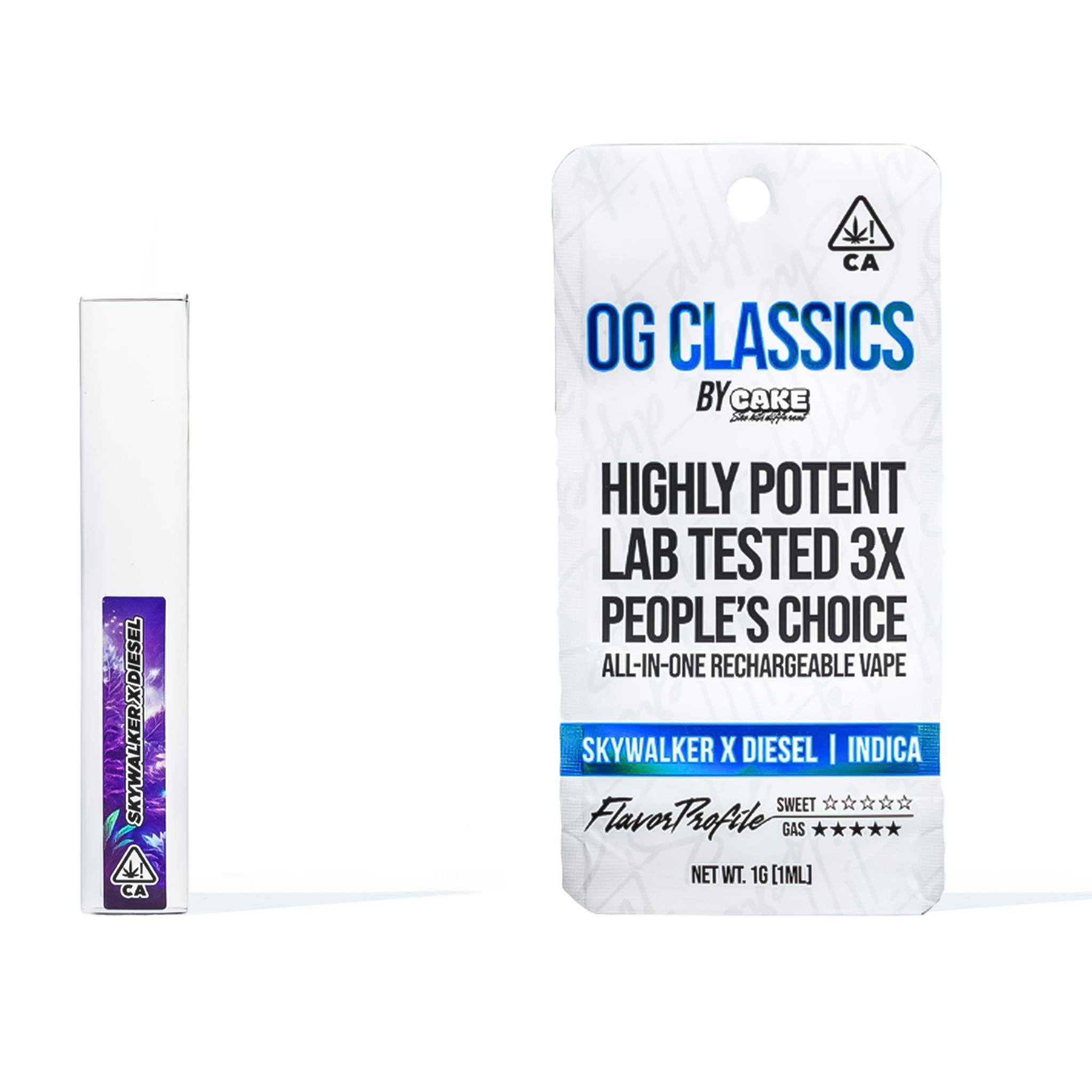 CAKE she hits different - Skywalker X Diesel | OG Classics Pod | 1g - 1