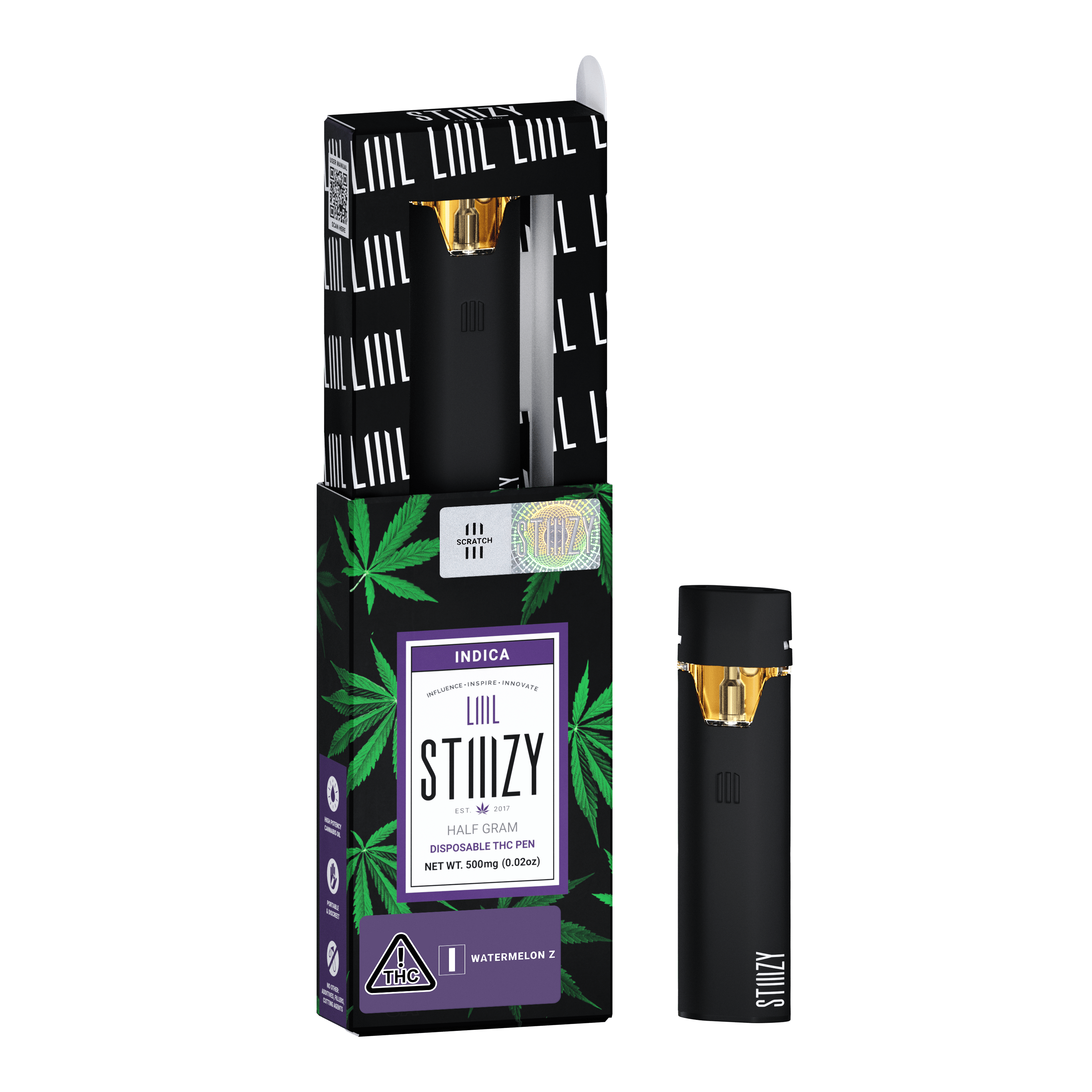 STIIIZY - Vape - WATERMELON Z .5G LIIIL - 1