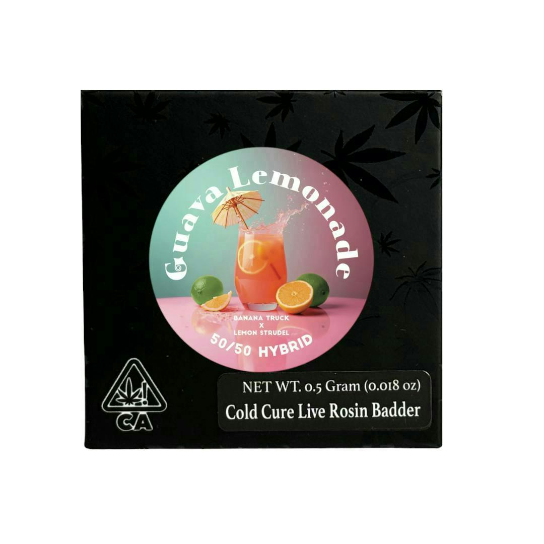 Team Elite Genetics - Guava Lemonade | Rosin | Cold Cure Badder | 0.5g - 1