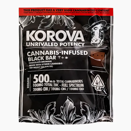 Korova - Black Bar - 500mg - 1