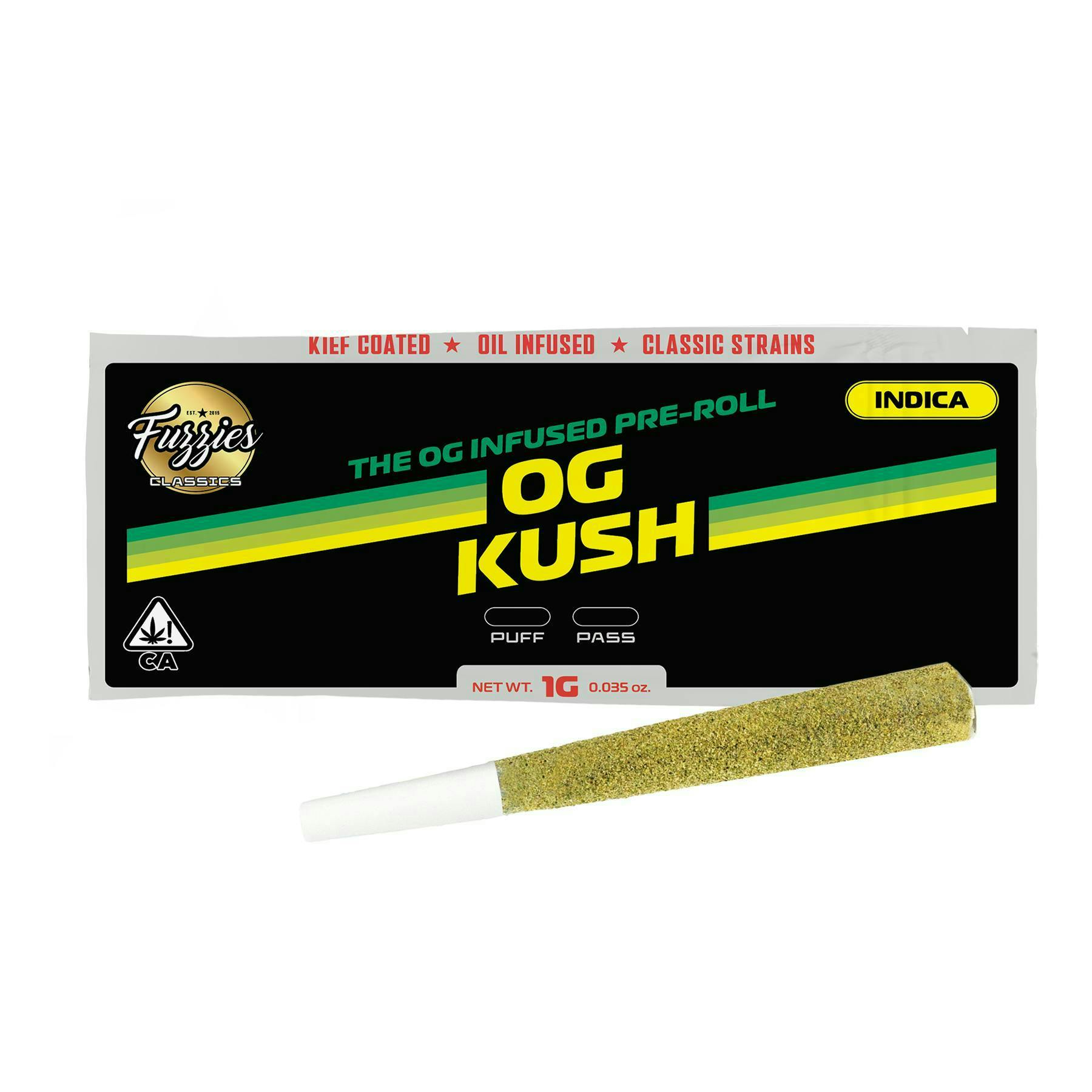 Fuzzies - Fuzzies | Classics | OG Kush | Infused Joint | 1g - 1