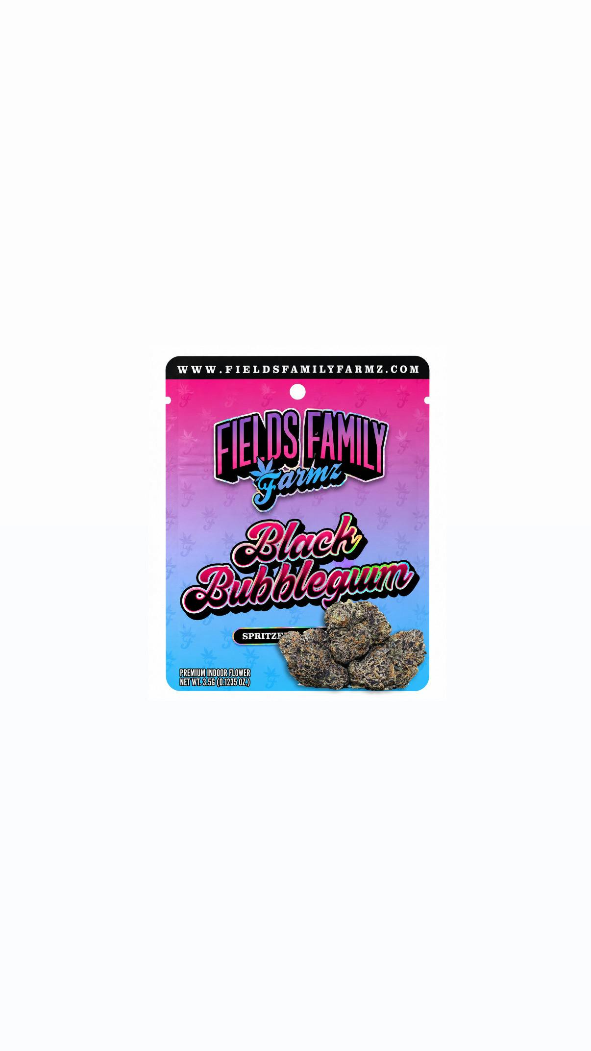 Fields Family Farmz - Black Bubblegum - 3.5 Bag - 1