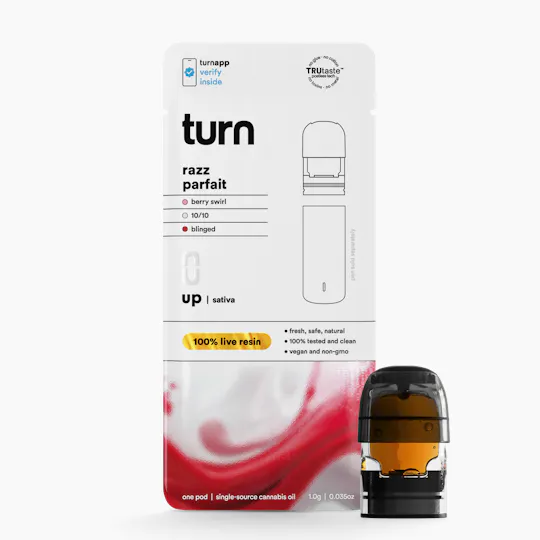 turn - Razz Parfait | 100% Live Resin | Sativa - 1