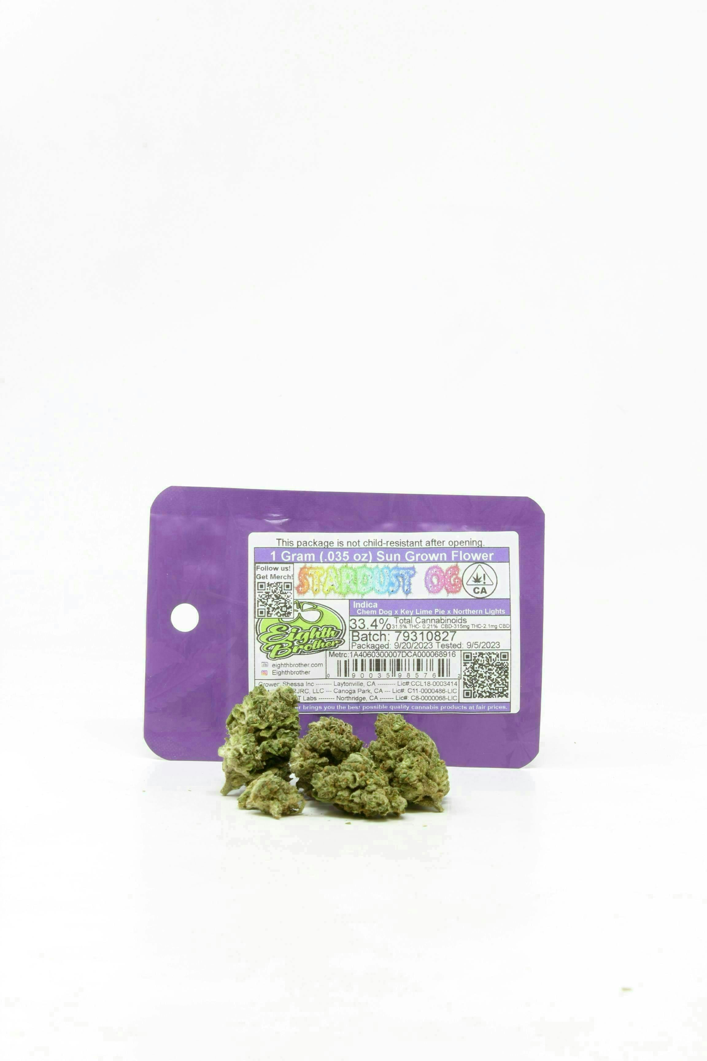 Eighth Brother - Eighth Brother | Stardust OG | Flower | 1g - 1