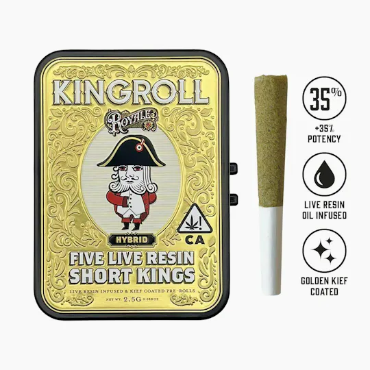 Kingroll - Kingroll Royale | Hella Jelly | Infused Minis | 0.5g each | 5pk - 1