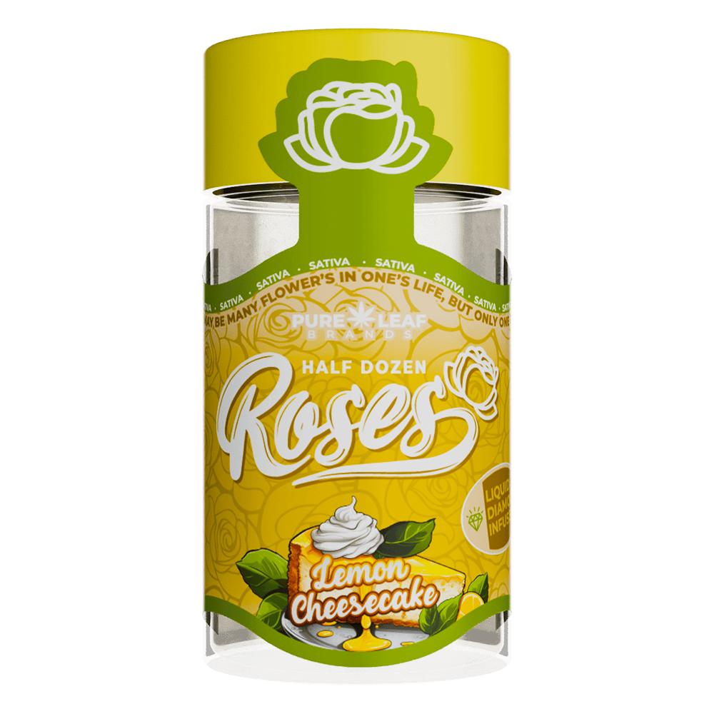 Roses - Lemon Cheesecake | LQD Infused Minis | 0.6g each | 6pk - 1