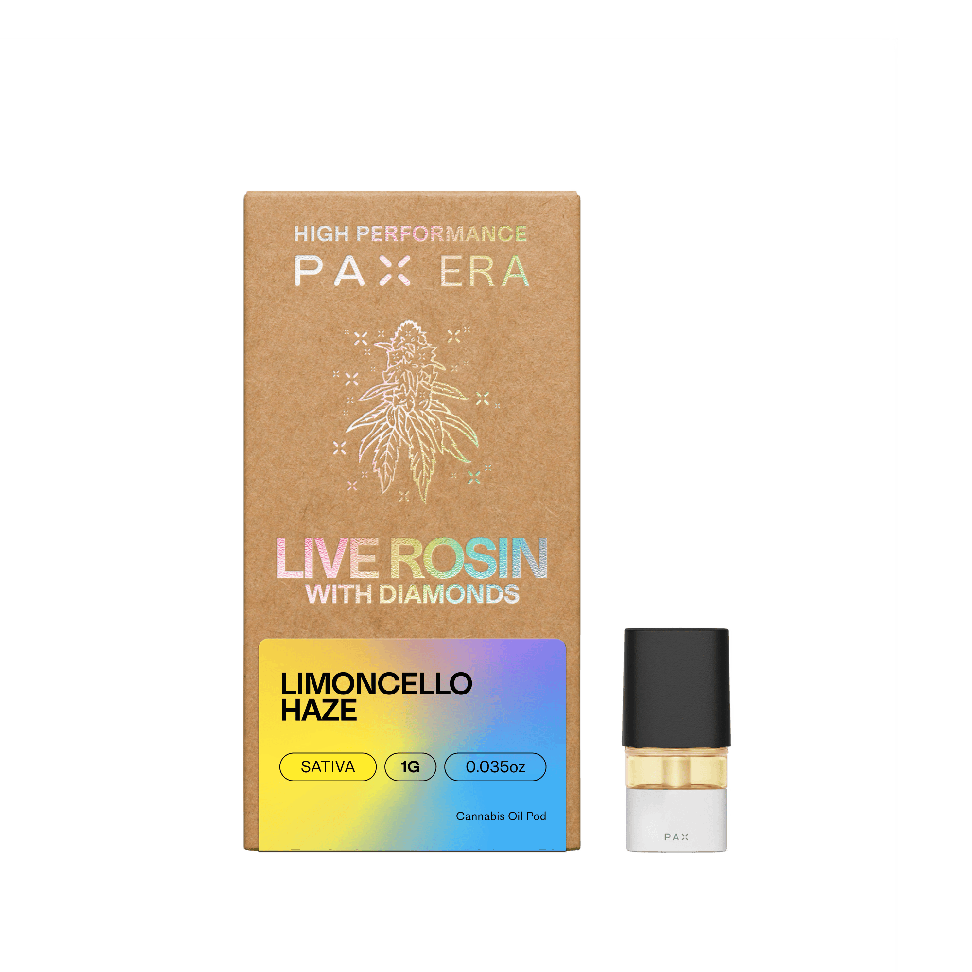 PAX - Limoncello Haze | Live Rosin Diamond Pod | 1g - 1
