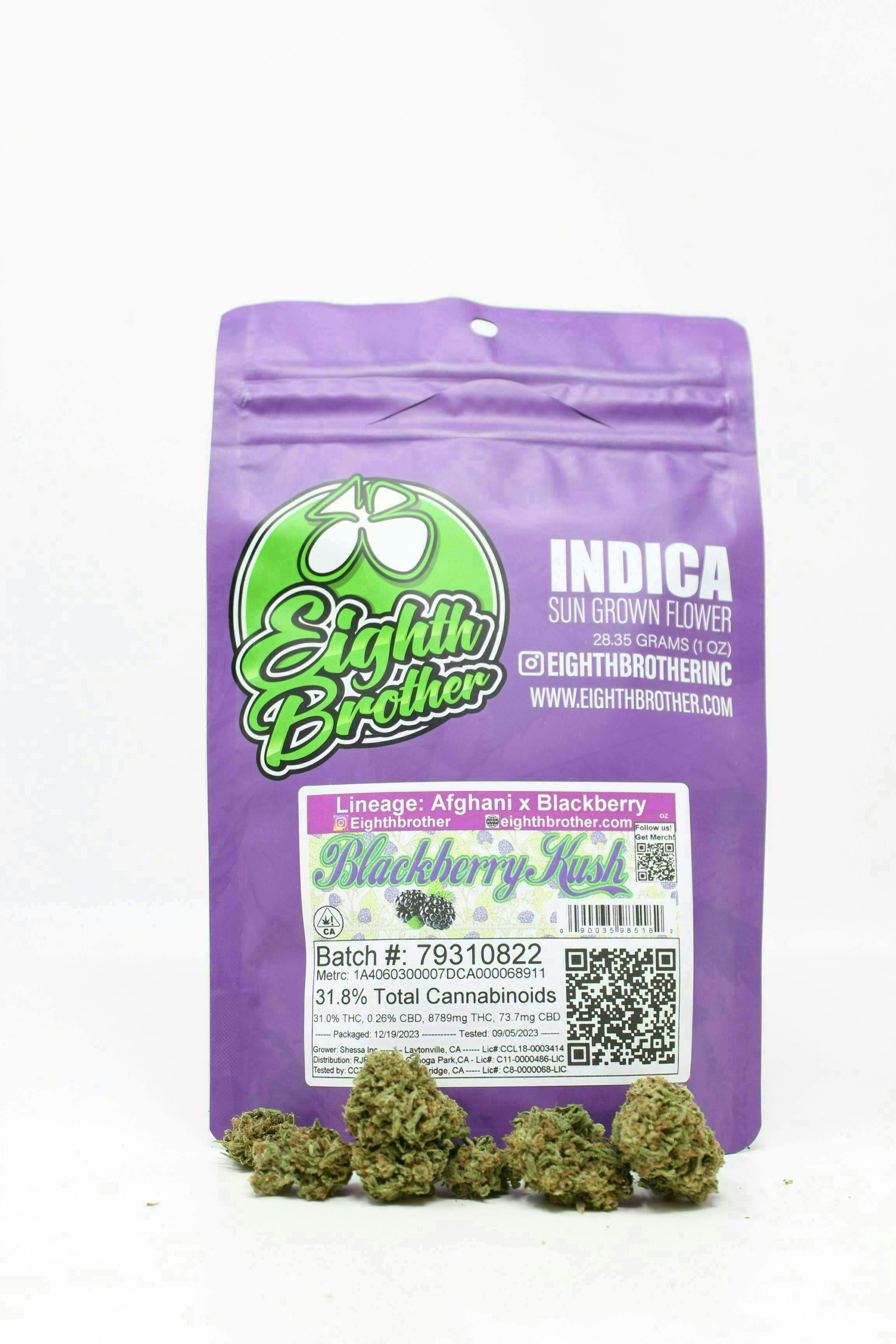 Eighth Brother - Eighth Brother | Blackberry Kush | Flower | 28g - 1