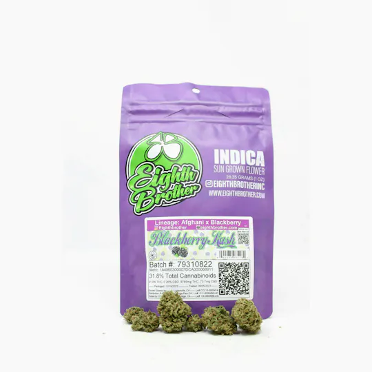 Eighth Brother - Eighth Brother | Blackberry Kush | Flower | 28g - 1