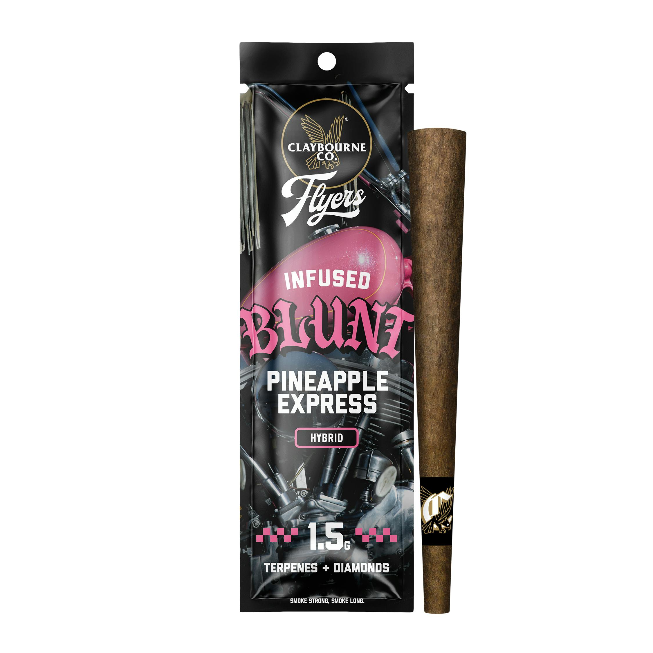 Claybourne Co. - Pineapple Express (1.5g) - Flyers Infused Blunt - 1