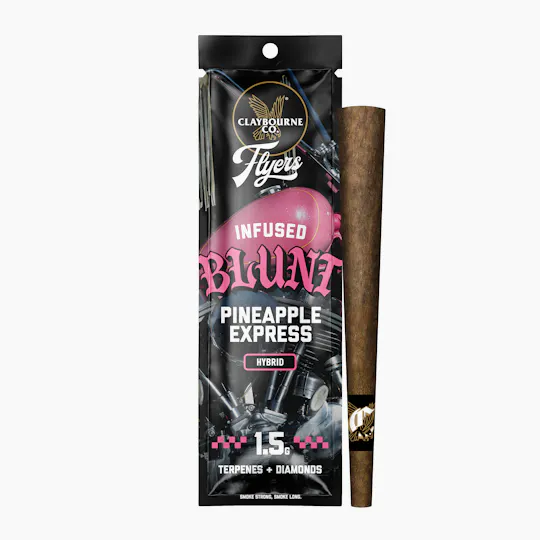 Claybourne Co. - Pineapple Express (1.5g) - Flyers Infused Blunt - 1
